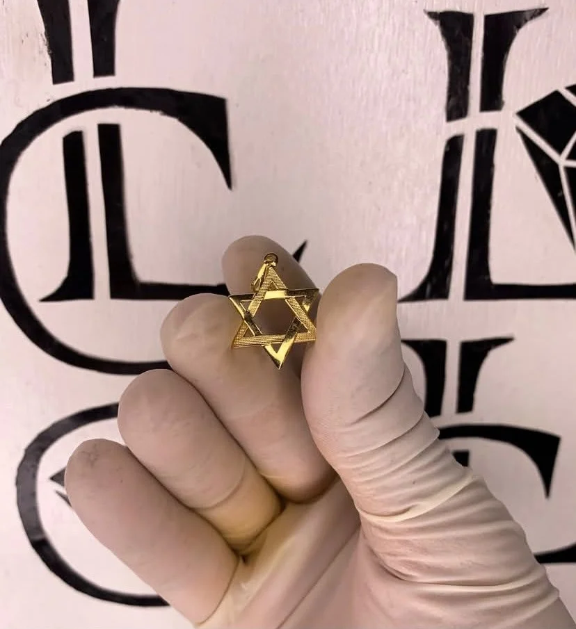 Pingente Estrela de Davi 1