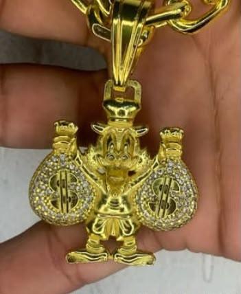 Pingente Premium Tio Patinhas Cravejado