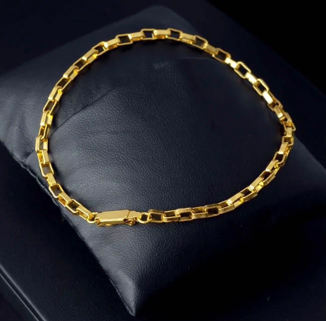 Pulseira Tijolinho Fecho Boia